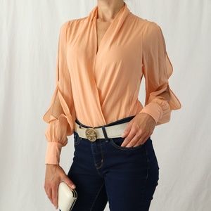 LAST CALL LADIES!! NWT, BEBE SILK PECHE BODY, M!!!